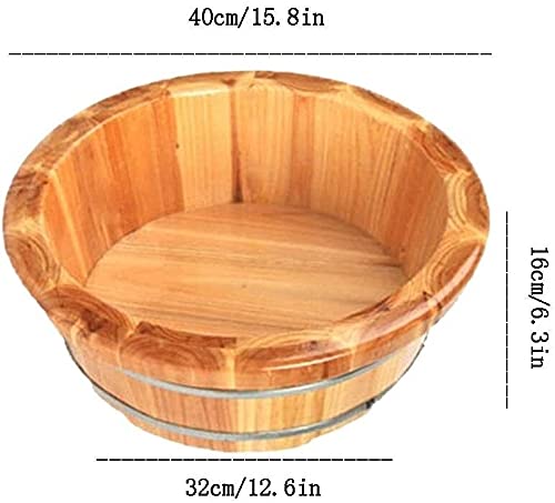 Spa de pies de madera artesanal para pedicura miniatura 2