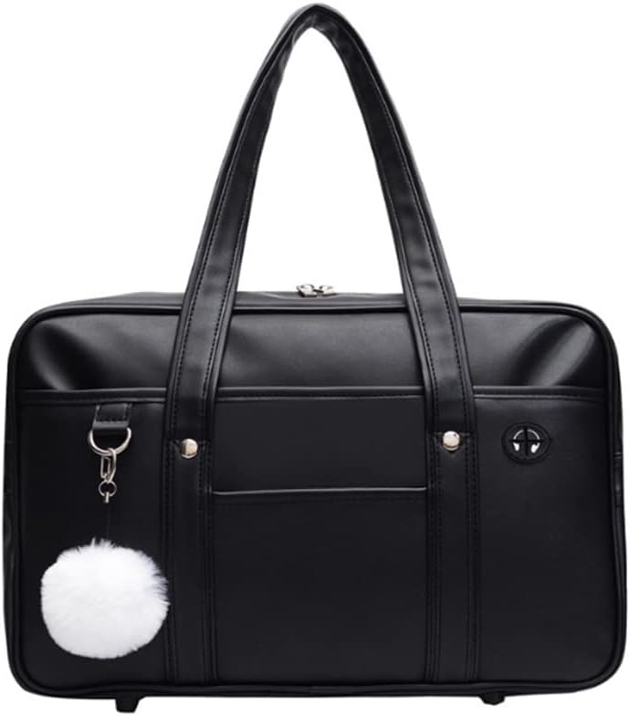 YAQUNICER Women Messenger Purse JK Uniform Crossbody Shoulder Bag Underarm Handbag Lolita Satchel