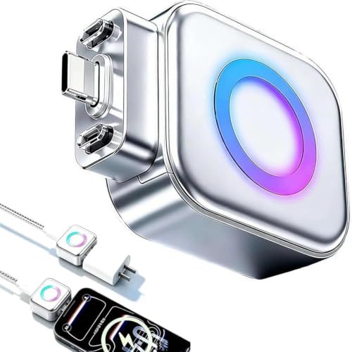 Image of USB-C Smart Charging Adapter with Automatic Power Disconnect, Auto Eject Connector, LED Charging Indicator, Up to 140W Support for Compatible Phones, Tablets, Laptops and Type-C Devices