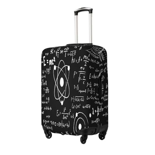 Blackboard Scientific Formulas Luggage Cover for Suitcase, Suitcase Cover Protector Fit 18-21 Inch Luggage Travel Accessories, S2