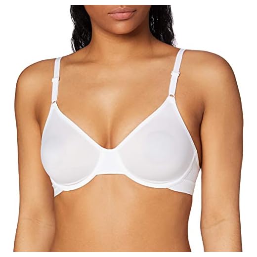 Dorina Damen T-Shirt T-Shirt BH MICHELLE D17195A, Einfarbig, Gr. 90B, Weiß (Weiß A00) 11 Triumph BH Micro Fun W White 90B