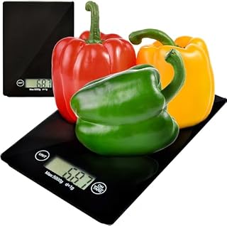 Waga elektroniczna waga kuchenna waga cyfrowa 5 kg 5000 g/1 g waga pocztowa Slim 1158