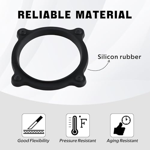 Image of YSD RV Toilet Floor Flange Seal, 385310063 Floor Flange Seal and Mounting Replacement Kit for RV Toilets