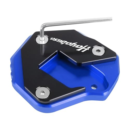 Agrandisseur béquille latérale pour stationner votre Hayabusa GSX-R 1300 sur l'herbe
