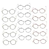 POPETPOP 15 Pièces Monture De Lunettes De Poupée Métal Lot de...