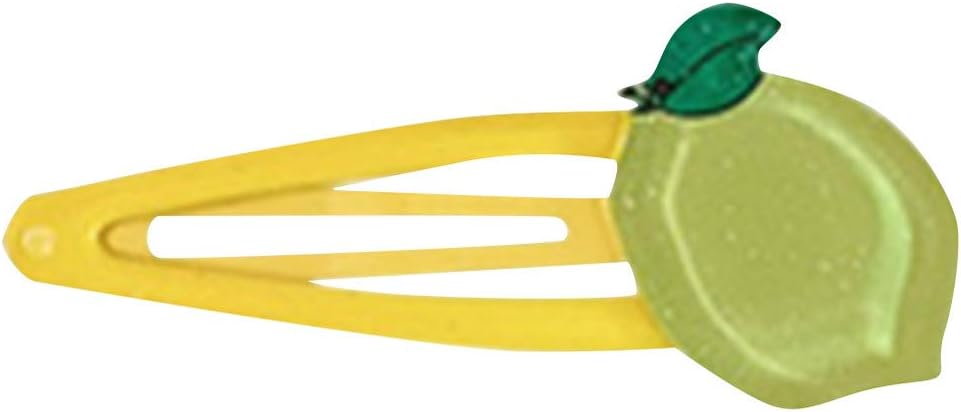 Bylater Fashion Hair Barrettes Sweet Artificial Macaron Acrylic Resin Hairpins for Women Girls Headwear Styling Tools Hair Accessories(P)