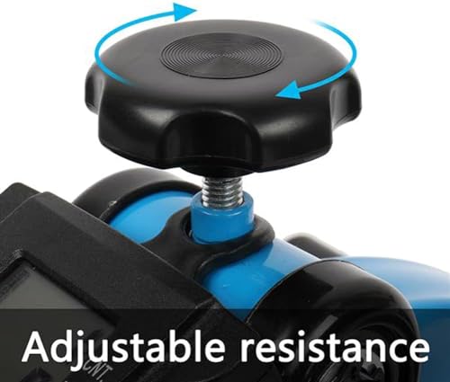 Mini-hometrainer Pedaaltrainer Weerstandscyclusarm Been Opvouwbare sporter Fitness Fietsen met LCD-monitor en verstelbare weerstand - Afbeelding 6