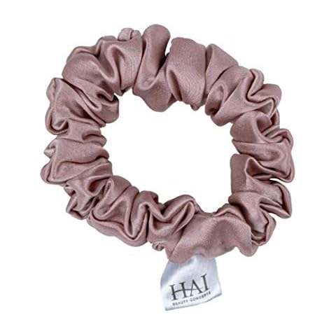 LIL' SILKY by HAI - Premium Scrunchie Elastic Hair Tie (Lotus) Cover