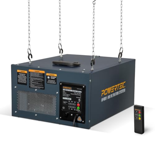 POWERTEC AF4000 3-Speed Remote Air Filtration System