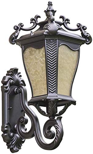 Lumière murale extérieure haut de gamme design architectural pour façade de villa et cour
