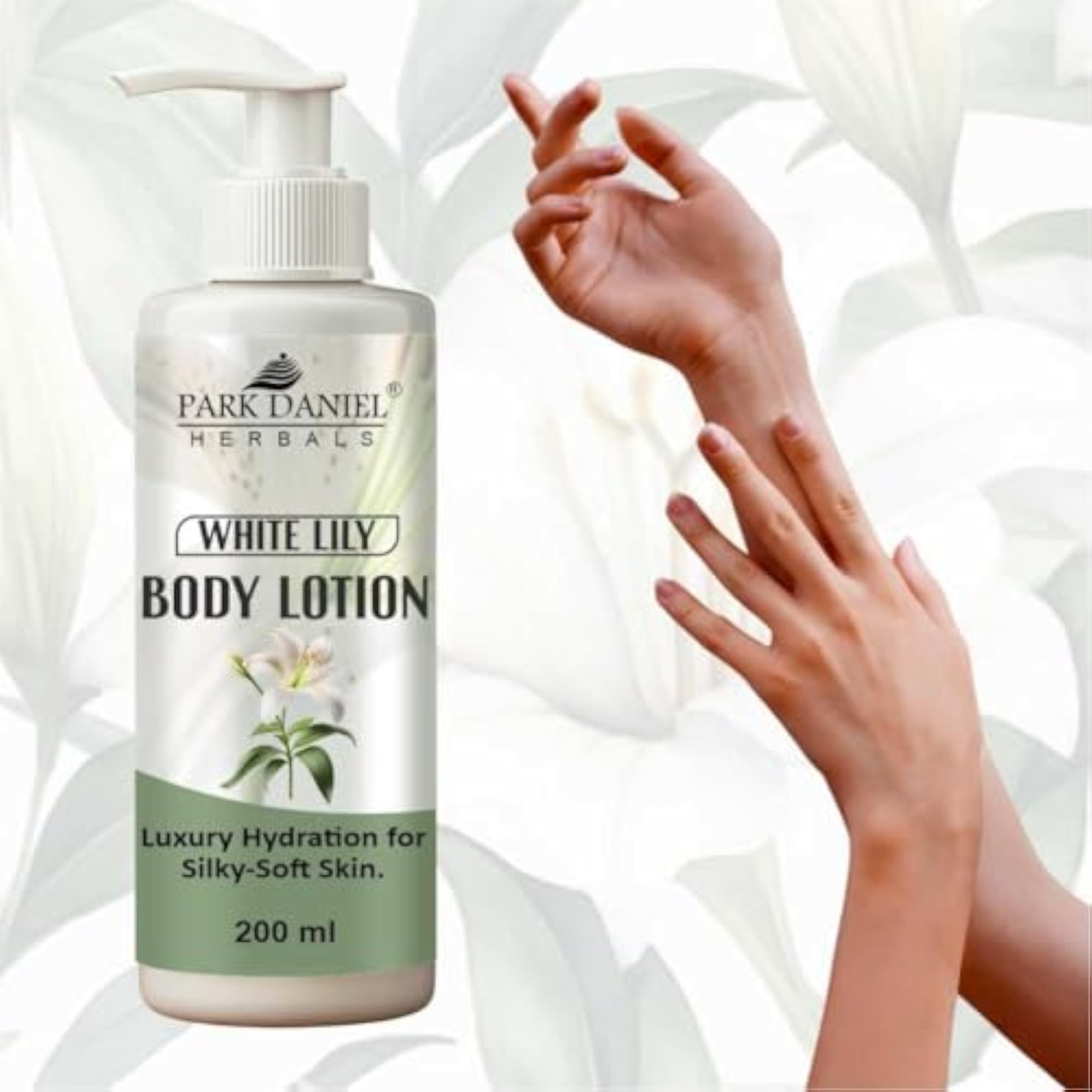 White Lily Body Lotion for Soft, Smooth Skin