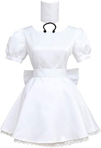 Fortunehouse Alice Madness Returns Hysteria - Vestido blanco para cosplay