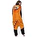 Katara- Pijamas Enteros Diferentes Animales y Tamaños, Adultos Unisex, Color Panda Rojo,...