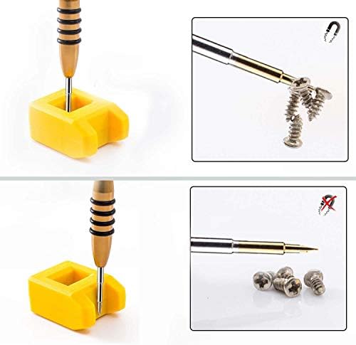 MacBook Screwdriver Set, qiaoyosh Professional MacBook Screwdriver Repair Tool Kit with Torx T4 T5 T6 T8 Y 2.0 0.6 for MacBook Air Pro with Retina 11" 13" 15" 17" (All Version)