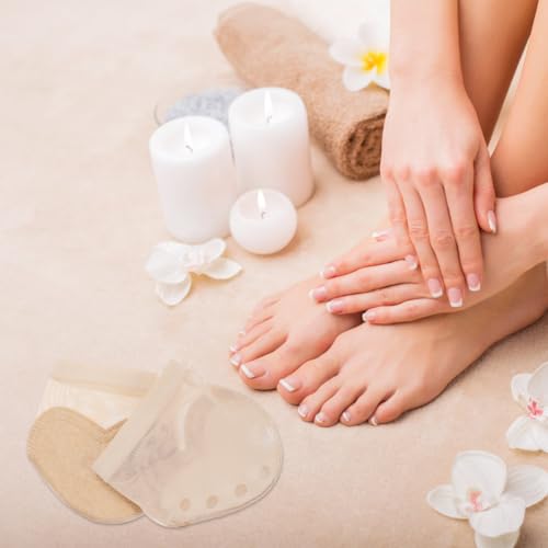 Milisten 1 Pair Womens Half Sole Ballet Foot Thong Moden Dance Paw Pads Shoes Fitness Size S4