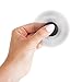 Premium Black Feel Thrill Stress Relieve Fidget Spinner Toy - Made Of Plastic - Perfect For Kids & Adults - Ideal For People With OCD, ADHD & Autism
