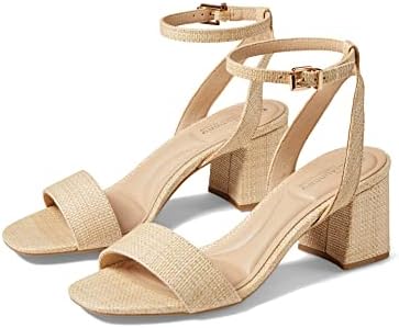 CL by Laundry Women's Beauties Heeled Sandal, Natural Straw, 9 | Image 3