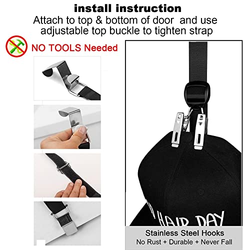 Wall Hat Racks for Baseball Caps - Closet Door Hat Organizer caps