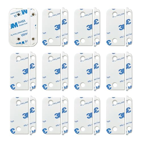 Image of Replacement Adhesive Pads for Ring Alarm Contact Sensors Magnets (2nd Gen), Double Sided Adhesive Tape, 12 Sensor and 12 Magnet Pads