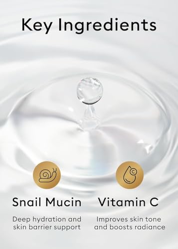 Image of MISSHA Cell Renew Snail Mucin Vitamin C Toner 5.07 Fl oz - Korean Skincare Facial Toner for Glass Skin, 90% Snail Mucin Vita Complex, Deep Hydration, Improves Skin Texture, Paraben Free