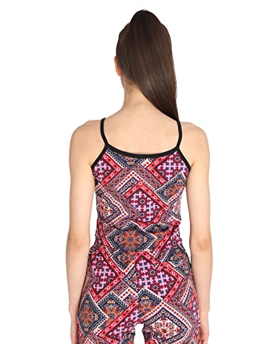 Image of CHKOKKO Women's Polyester Regular Fit Crop Top