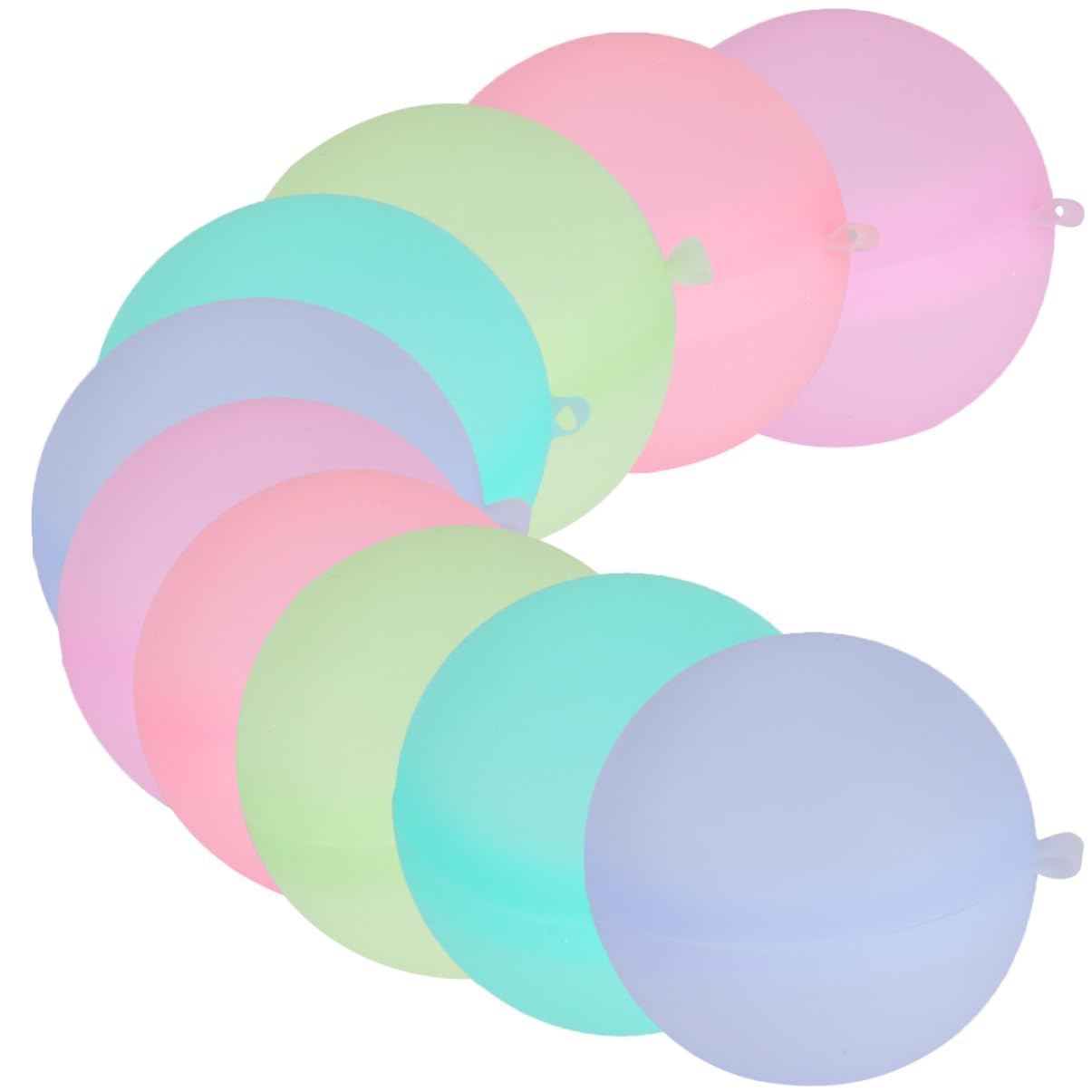 BESPORTBLE 10pcs Lightweight Refillable for Soft Pool Water Safe Design for Parties and Educational Play Light Duck