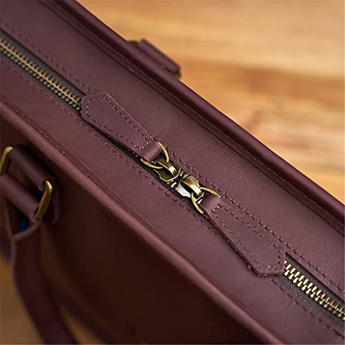 Men's Genuine Leather Bag Men's Briefcase Office Bags for Men Bag Man's Laptop Bags Male Briefcase Handbag3