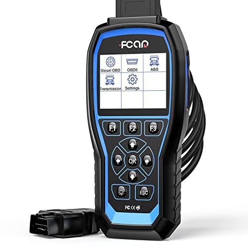 Exclusive Discount 🔥 FCAR F507 Heavy Duty Truck Scanner, 2 in 1 Diagnostic Scanner for Car & Truck, All System Scan Tool for All Almost Trucks, with ABS & Transmission Actuation Test for Wabco, Bendix, Allison, ZF
