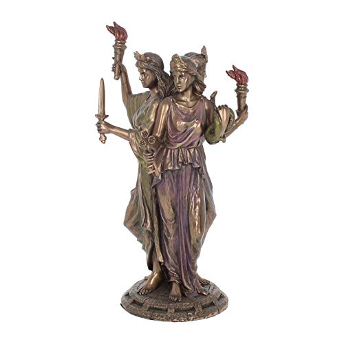 Nemesis Now Hecate Figur Göttin der Magie, Bronze, 28 cm