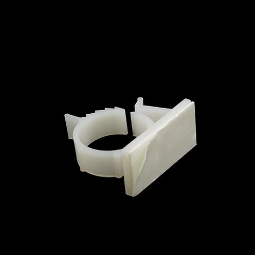 Miniatura 7 de Clips ajustables para cables autoadhesivos, organizador de cables, abrazaderas de alambre adhesivas, color blanco, paquete de 25