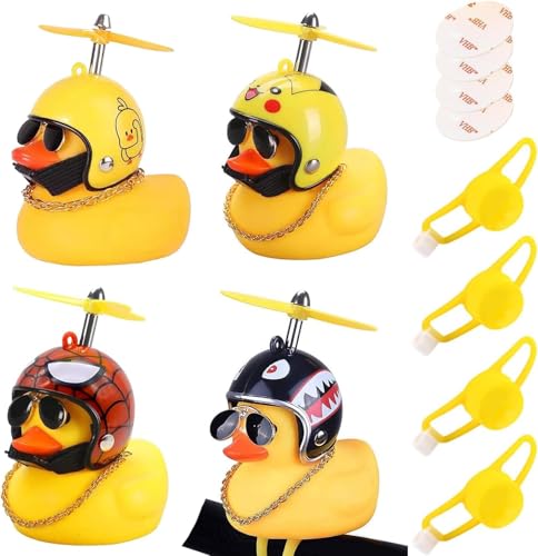 🦆 【Semplice e Facile Installazione】Toy duck Texture molto morbida con buona elasticità, tirare la fascia inferiore di questa campana anatra e, poi agganciare con il gancio a forma di S e, infine, si installazione così facile, può anche essere incollato. È sicuro, durevole e avirulso dalla dissolvenza e adatto a bambini, ragazzi e adulti.