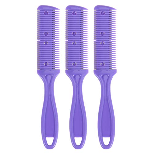 KESYOO ヘアコーム 理髪 ヘアーカッターくし ヘアカッター 櫛 コームシェーパー 多機能 自宅 理髪ツール 3本入