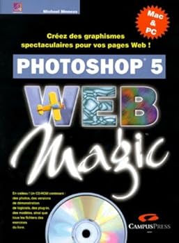 Paperback Photoshop 5 Web Magic (CD rom) [French] Book