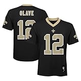 Outerstuff Youth Chris Olave Black New Orleans Saints Replica Player Jersey