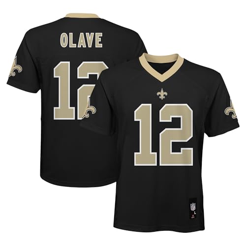 Outerstuff Youth Chris Olave Black New Orleans Saints Replica Jersey