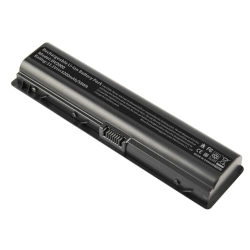 Batería para portátil ASUNCELL Compatible con HP Pavilion DV2000 DV2200 DV2300 DV2500 DV6000 DV6100 DV6500 DV6700 Presario A900 C700 F500 F700 V3000 V3500 V3600 V6100 V6200 V6300 HP G6000 Series