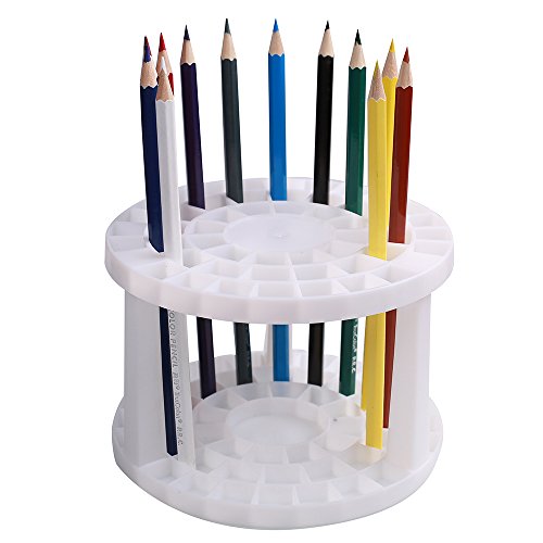 Sucool SUBJ2 49 Hole Pencil Holder Paint Brush Holder And Organizer thumb #4