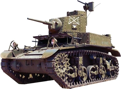 Miniart 1:35 - M3 Stuart Initial Prod, Interior Kit, Molded Color, Klein (ca. 10-15 cm)