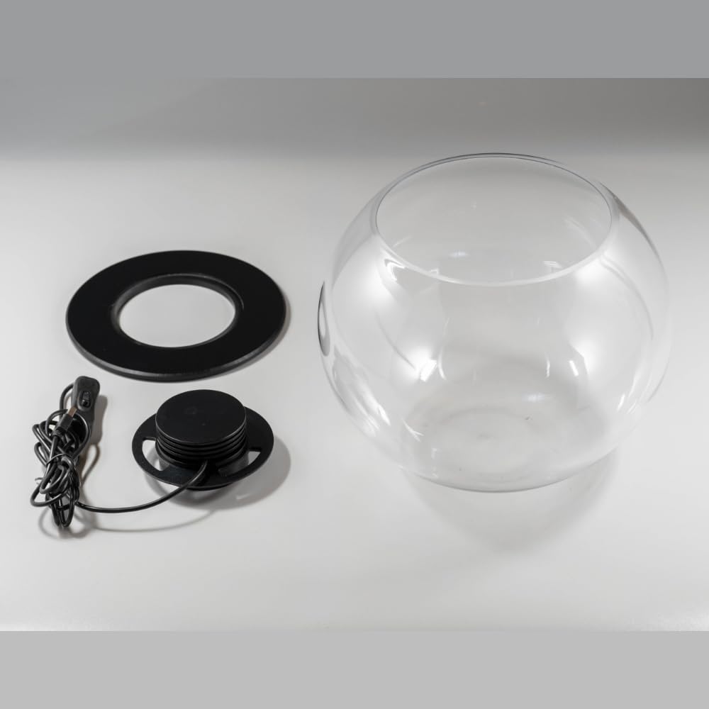 Amazon.co.jp: LED照明付きガラス容器 苔テラリウム育成用 : DIY・工具