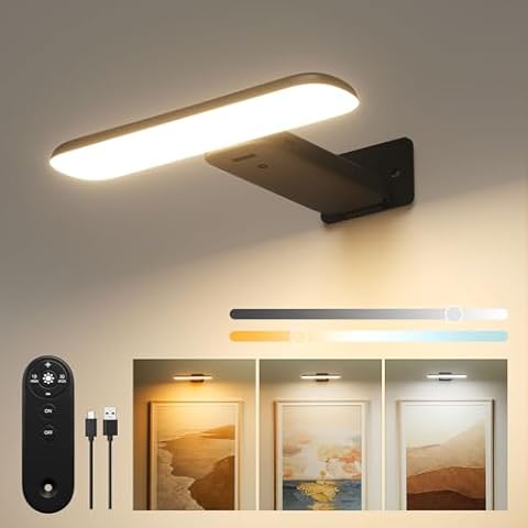 FULEN Rechargeable LED Picture Wall Light Cover