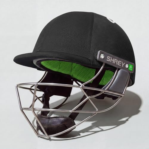 Image of Shrey Koroyd Stainless Steel Cricket Helmet Black Medium