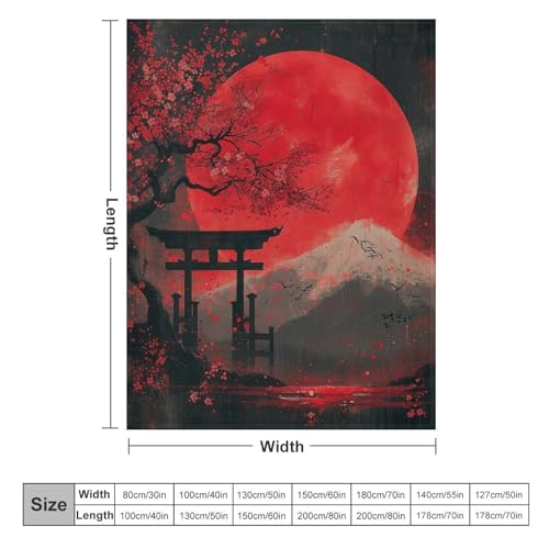 Linge de lit cerisier japonais pour décorer et réchauffer la chambre - 6