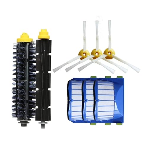 NXTFNRNX Aspiradora, Reemplazo de Piezas, Compatible con Roomba, 600 605 606 610 614 616 620 660 630 630 651 650 670 690 680 698 Reemplazo de Piezas