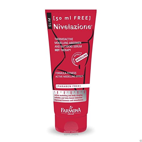 Farmona Nivelazione Slim Thermo Active Modeling Serum for Abdomen and Buttocks Fitness Formula Paraben Free Cellulite Cream