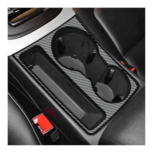 Rénover console Audi A4 B8 avec le couvercle de porte-gobelet en fibre de carbone - 6