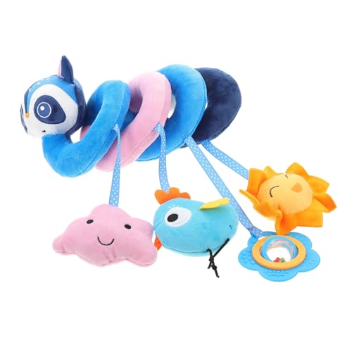 BRIGHTFUFU xbh ̂ car plush toy stuffed toy xr[oM[ vtoys Ԃ̂ VKV ʂ Blue