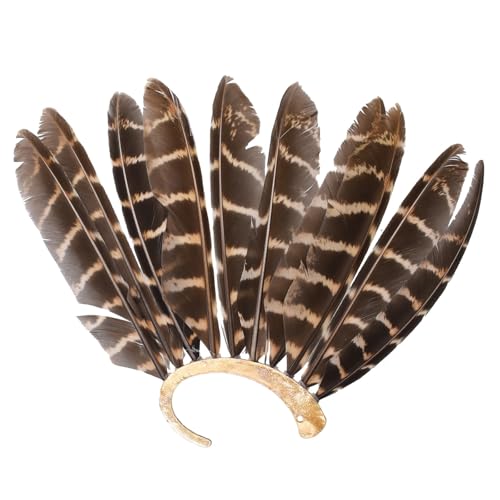 ヴィンテージイヤーラップイヤリングフェザードイヤークリップイヤリング長い羽毛耳カフイヤリング毎日女性とパーティーウェアイヤーカフ