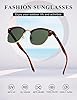 AEVOGUE Polarized Sunglasses For Women And Men Semi Rimless Frame Retro Sun Glasses AE0369 (Tortoise) #3