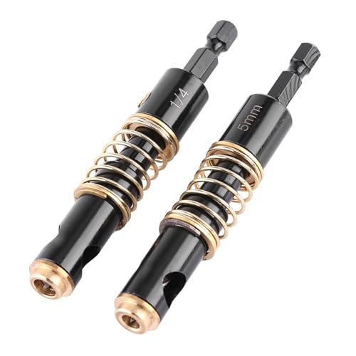 DIY Hinge Drill Bits, Hex-shank Drill Bits for Woodworking(5mm+1/4)