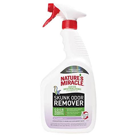 Nature’s Miracle Skunk Odor Remover, 32 Oz Cover